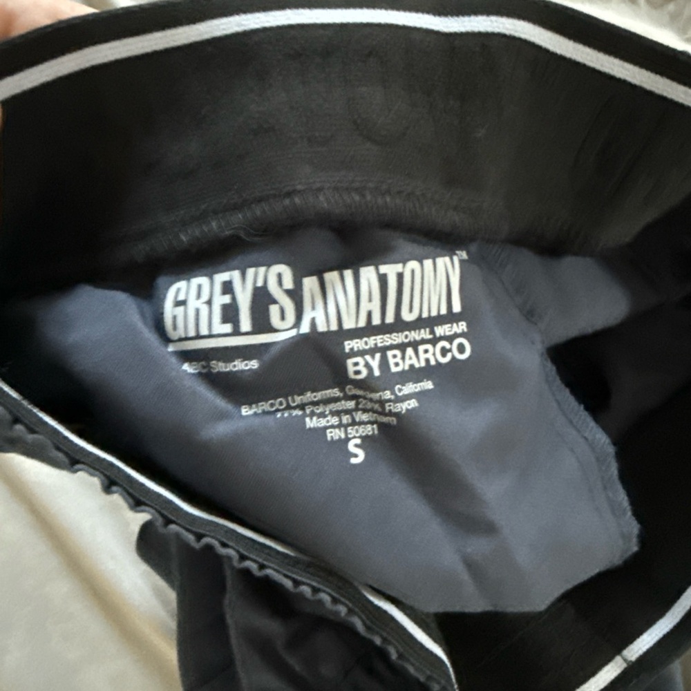 Gray Grey’s Anatomy scrub bottoms